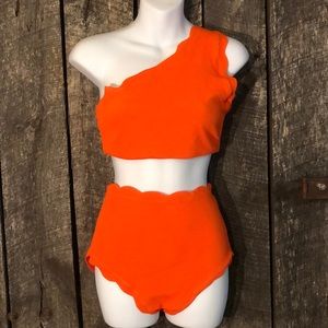 Zaful orange bikini size Large (6)